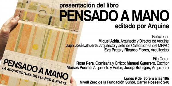 flyer Pensado a Mano_Flores&Prats_PatiNuñezAgency Español